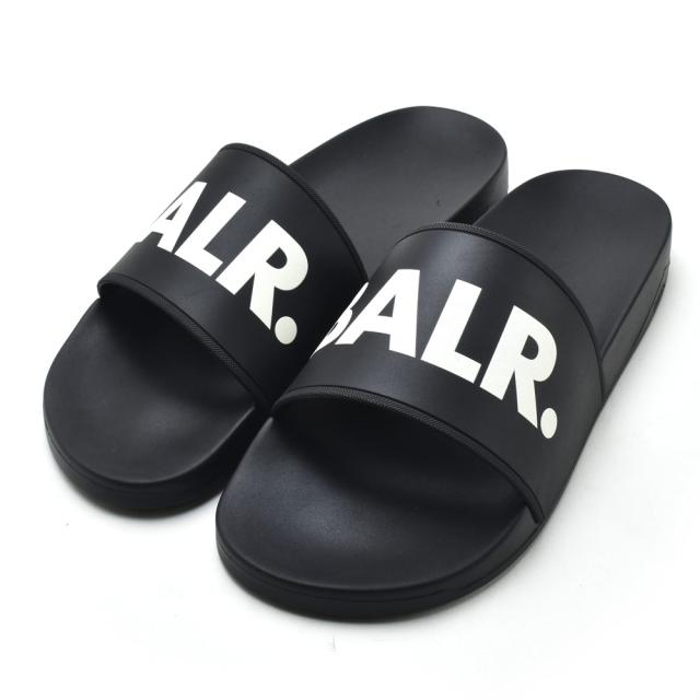 BALR. ボーラー シャワーサンダル メンズ スポーツ サンダル スポサン シャワサン スライドサンダル ブラック 黒 CLASSIC BRAND SLIDE【送料無料】