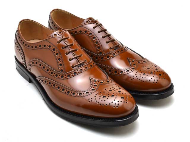 チャーチ Church's Paris バーウッド サンダルウッド ポリッシュバインダー BURWOOD WG SANDAL WOOD POLISHED BINDER ブラウン 茶 レディース 【送料無料】_1