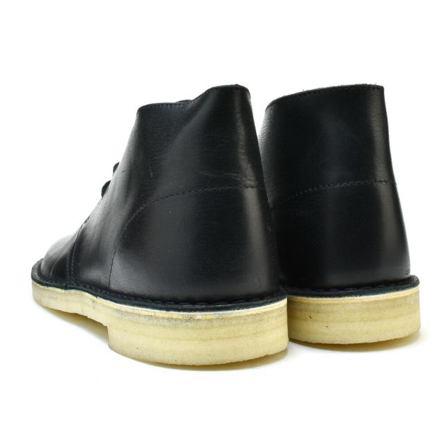 クラークス デザートブーツ メンズ レザー シューズ ブラック 黒 CLARKS DESERT BOOT【送料無料】