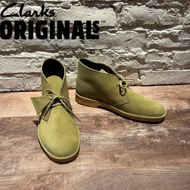 クラークス CLARKS DESERT BOOT KAHKI SUEDE 26144162 デザートブーツ カーキスエード メンズ【送料無料】