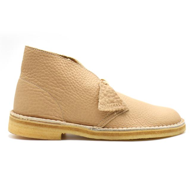 クラークス CLARKS DESERT BOOT OFF WHITE LEATHER 26144809 デザートブーツ オフホワイト レザー メンズ【送料無料】_1