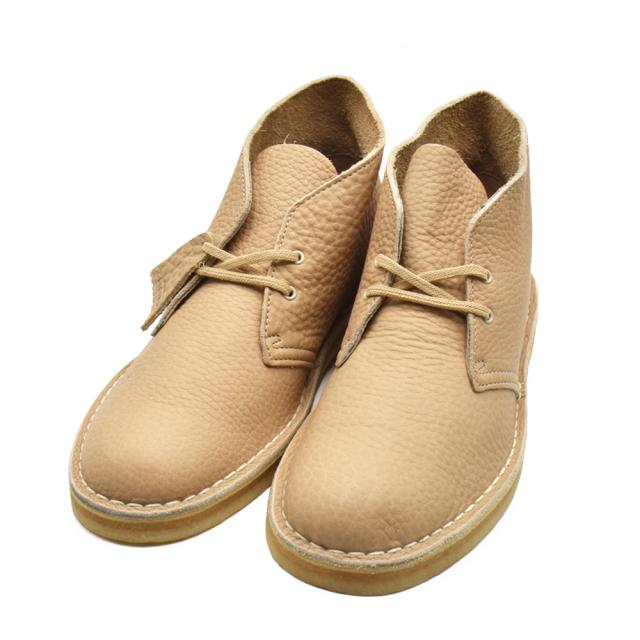 クラークス CLARKS DESERT BOOT OFF WHITE LEATHER 26144809 デザートブーツ オフホワイト レザー メンズ【送料無料】_2