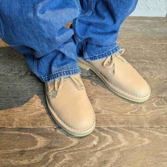 クラークス CLARKS DESERT BOOT OFF WHITE LEATHER 26144809 デザートブーツ オフホワイト レザー メンズ【送料無料】_6