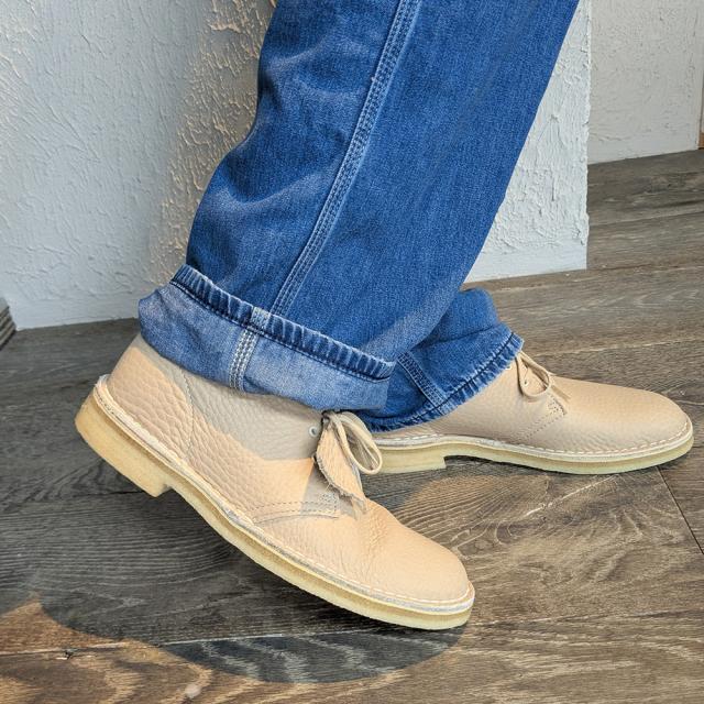 クラークス CLARKS DESERT BOOT OFF WHITE LEATHER 26144809 デザートブーツ オフホワイト レザー メンズ【送料無料】_7