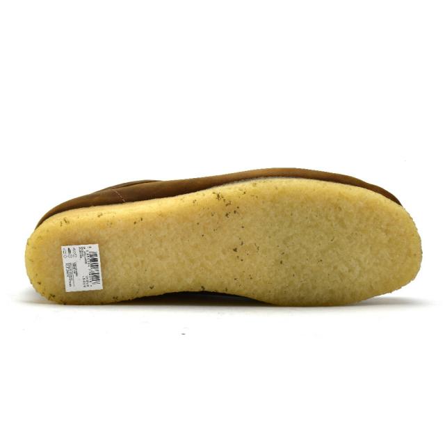 クラークス オリジナルス ワラビー メンズ ローカット モカシン シューズ ビーズワックス レザー ブラウン CLARKS ORIGINALS WALLABEE【送料無料】_3