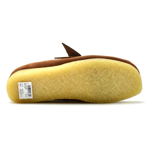 クラークス オリジナルス ワラビー メンズ モカシン シューズ ダークタン ブラウン CLARKS ORIGINALS WALLABEE DARK TAN COMBINATION【送料無料】_3