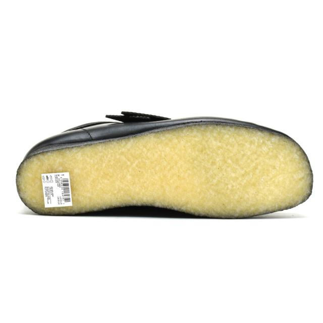 クラークス オリジナルス ワラビー メンズ ローカット モカシン シューズ ブラック 黒 レザー CLARKS ORIGINALS WALLABEE【送料無料】_3