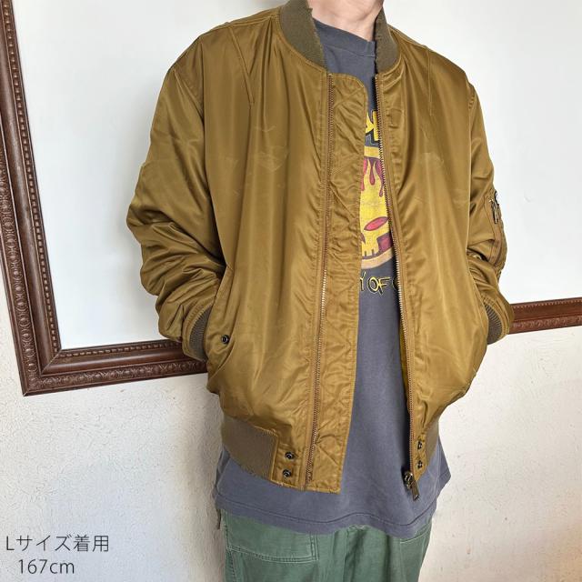 ディーゼル MA1 メンズ ボンバージャケット ミリタリー