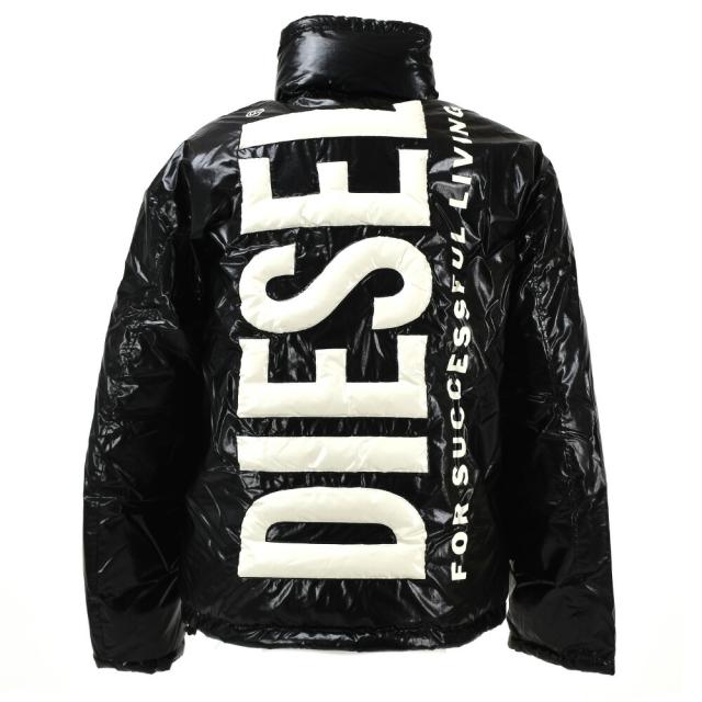 ディーゼル ブルゾン メンズ パデッドジャケット リバーシブル ジャケット アウター 中綿 ブラック 黒 DIESEL W-JUPITER【送料無料】