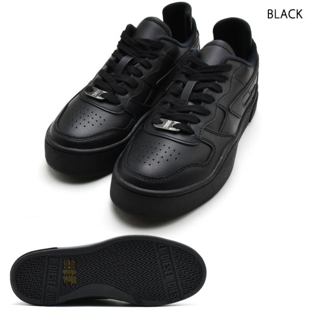 ディーゼル スニーカー メンズ ローカット シューズ 靴 レザー ホワイト レッド グリーン ブラックDIESEL S-UKIYO LOW【送料無料】_2