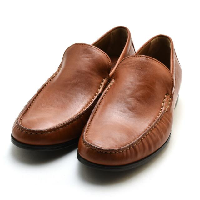 ジョンストン＆マーフィー JOHNSTON&MURPHY CRESSWELLVEN 20-8470 COGNAC ローファー カジュア