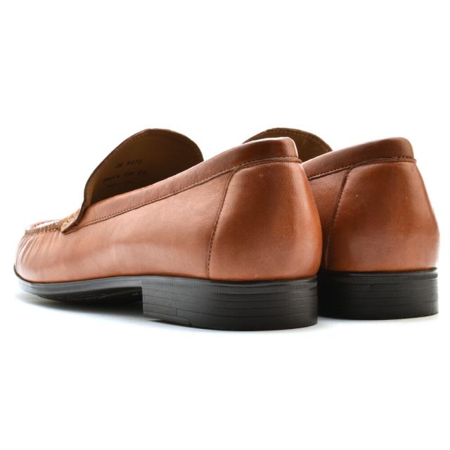 ジョンストン＆マーフィー JOHNSTON&MURPHY CRESSWELLVEN 20-8470 COGNAC ローファー カジュア