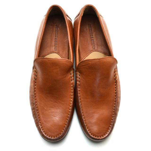 ジョンストン＆マーフィー JOHNSTON&MURPHY CRESSWELLVEN 20-8470 COGNAC ローファー カジュア