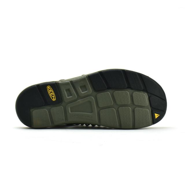 キーン KEEN ユニーク メンズ サンダル スポーツサンダル アウト ドア ブラック グリーン UNEEK【送料無料】_3