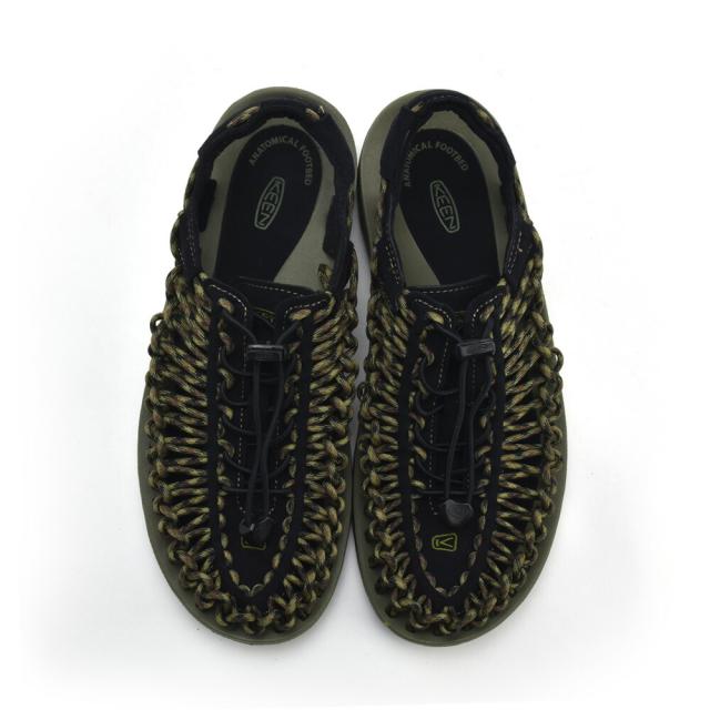 キーン KEEN ユニーク メンズ サンダル スポーツサンダル アウト ドア ブラック グリーン UNEEK【送料無料】_4