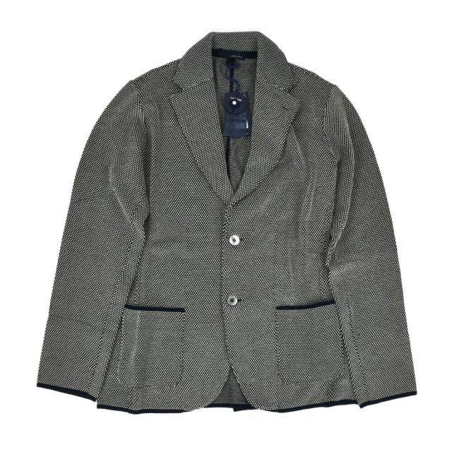 ラルディーニ LARDINI EGLJM19/EG52003 850BE JACKET NAVY MIX 2つボタン ニットジャケット テーラード ジャケット カジュアルジャケット ネイビーミックス メンズ【送料無料】_3
