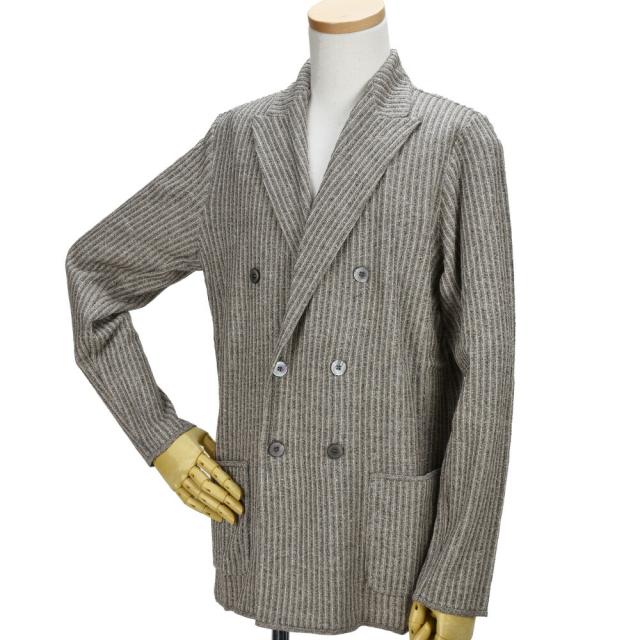 ラルディーニ LARDINI EGLJM21/EG52008 200MA JACKET ダブルジャケット テーラード ジャケット カジュアルジャケット ベージュ系 メンズ 【送料無料】_1