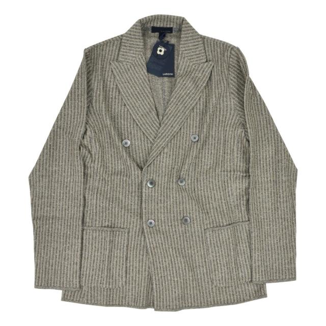 ラルディーニ LARDINI EGLJM21/EG52008 200MA JACKET ダブルジャケット テーラード ジャケット カジュアルジャケット ベージュ系 メンズ 【送料無料】_3