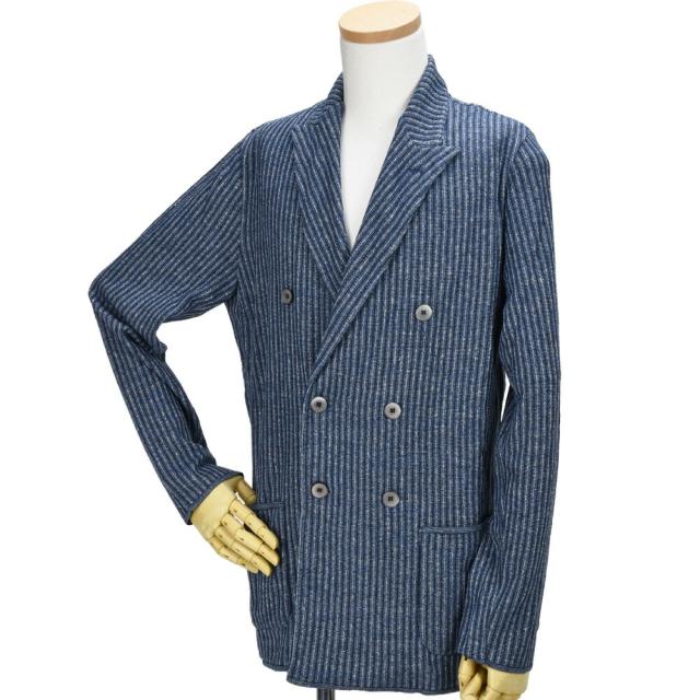 ラルディーニ LARDINI EGLJM21/EG52008 830CE JACKET ダブルジャケット テーラード ジャケット カジュアルジャケット ブルー系 メンズ【送料無料】_1