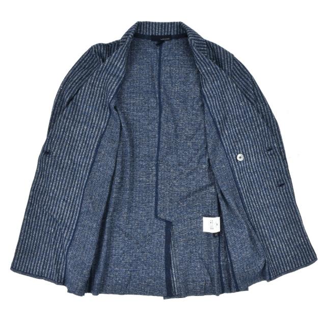 ラルディーニ LARDINI EGLJM21/EG52008 830CE JACKET ダブルジャケット テーラード ジャケット カジュアルジャケット ブルー系 メンズ【送料無料】_4