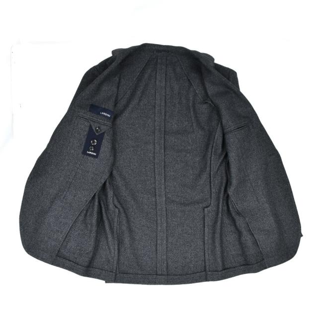 ラルディーニ LARDINI IL0319AV/R53201 999TW 849TW GRAY BLUE 3つボタン ジャケット テーラードジャケット ウール ジャケット グレー ブルー メンズ【送料無料】_5
