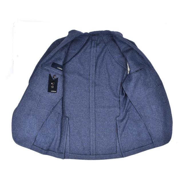 ラルディーニ LARDINI IL0319AV/R53201 999TW 849TW GRAY BLUE 3つボタン ジャケット テーラードジャケット ウール ジャケット グレー ブルー メンズ【送料無料】_6