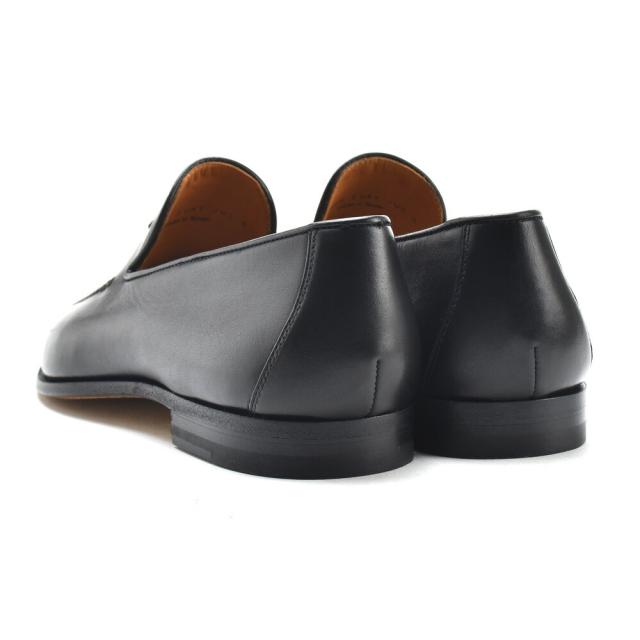 マグナーニ:27.5cm:タッセルローファー:黒:BS464②