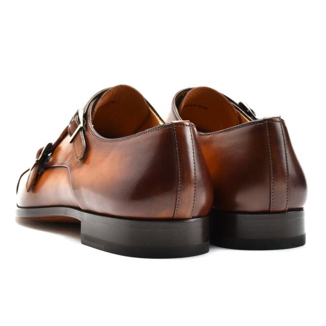 マグナーニ ドレスシューズ メンズ ビジネスシューズ ダブルモンク