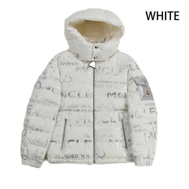 モンクレール ダウンジャケット キッズ ジュニア 子供用 ブルゾン フード付きダウン ブラック ホワイト 黒 白 MONCLER ORANS【送料無料】_1