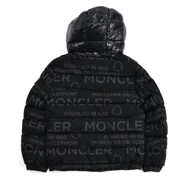 モンクレール ダウンジャケット キッズ ジュニア 子供用 ブルゾン フード付きダウン ブラック ホワイト 黒 白 MONCLER ORANS【送料無料】_3