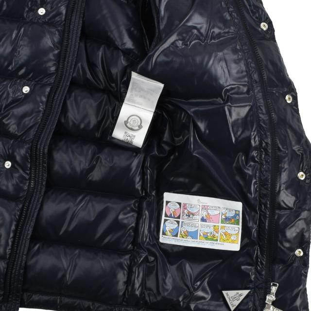 モンクレール ダウンジャケット キッズ ジュニア 子供用 ブルゾン フード付きダウン ネイビー MONCLER TAROLD【送料無料】_3