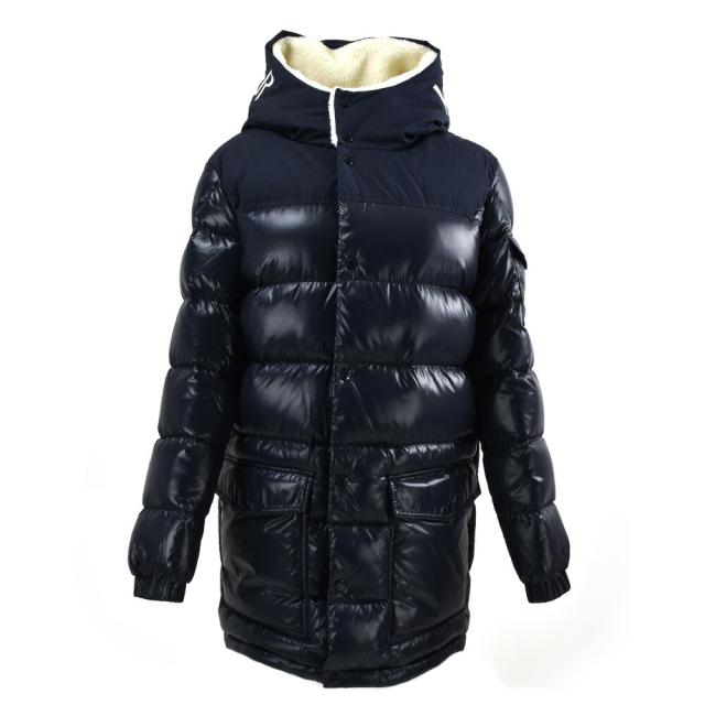 モンクレール ダウンジャケット レディース ブルゾン フード付きダウン ネイビー MONCLER TAROLD【送料無料】
