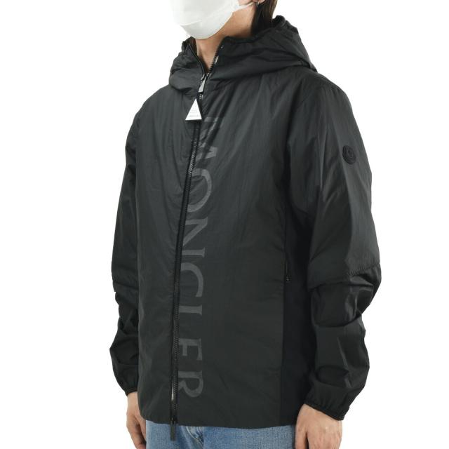 モンクレール MONCLER ウインドブレーカー メンズ フーテッドジャケット ウィンドジャケット ブラック 黒 ICHIRO GIUBBOTTO【送料無料】_1