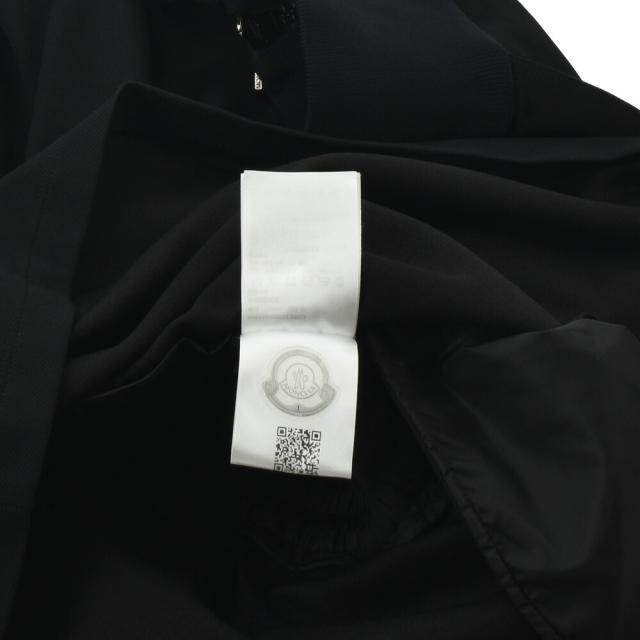 モンクレール ワンピース レディース ハイネックドレス 長袖 プリーツ ブラック 黒 ABITO MONCLER【送料無料】_6