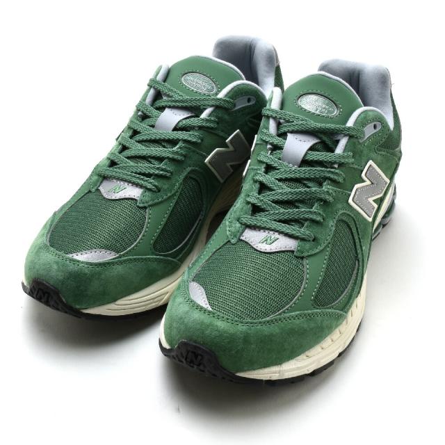 ニューバランス M2002RHW スニーカー メンズ ランニングシューズ Dワイズ グリーン グレー 緑 NEW BALANCE M2002RHW【送料無料】_1