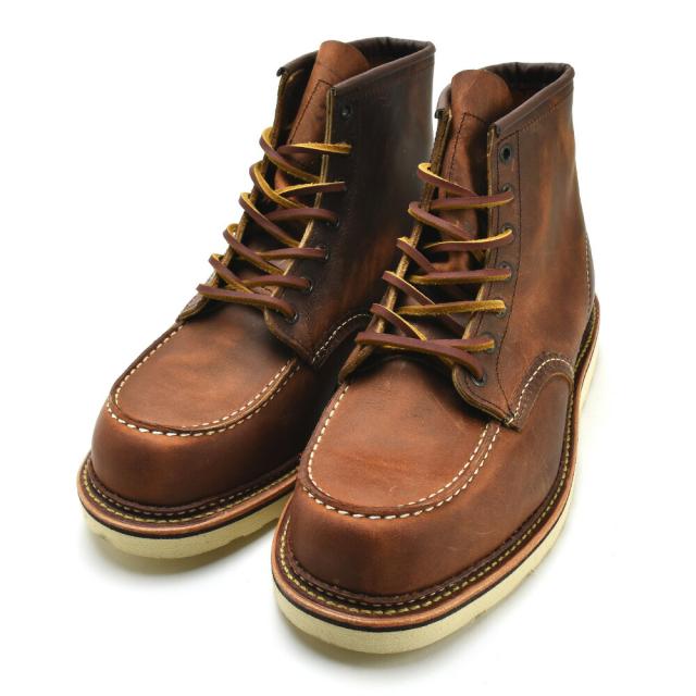 レッドウィング 1907 REDWING アイリッシュセッター 6-INCH MOC TOE BOOT COPPER 6インチモックトゥ ブーツ コッパー ラフ＆タフ レザー ワークブーツ 【送料無料】_1