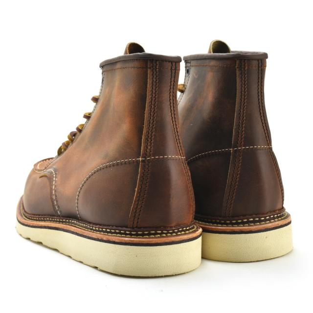 レッドウィング 1907 REDWING アイリッシュセッター 6-INCH MOC TOE BOOT COPPER 6インチモックトゥ ブーツ コッパー ラフ＆タフ レザー ワークブーツ 【送料無料】_2