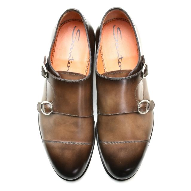 サントーニ Santoni MCCO13973JC6IRYCM48 ROYAL ダブルモンク  