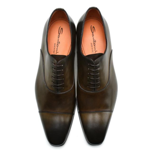 サントーニ ビジネスシューズ メンズ ドレスシューズ ストレートチップ