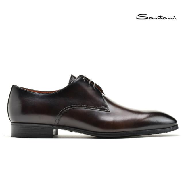 Santoni ダークブラウン サイドゴアブーツ Santoni ダークブラウン サイドゴアブーツ uk9 サントーニ Santoni