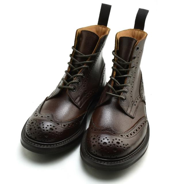 トリッカーズ モンクブーツ ブラウン 7ハーフ Tricker's