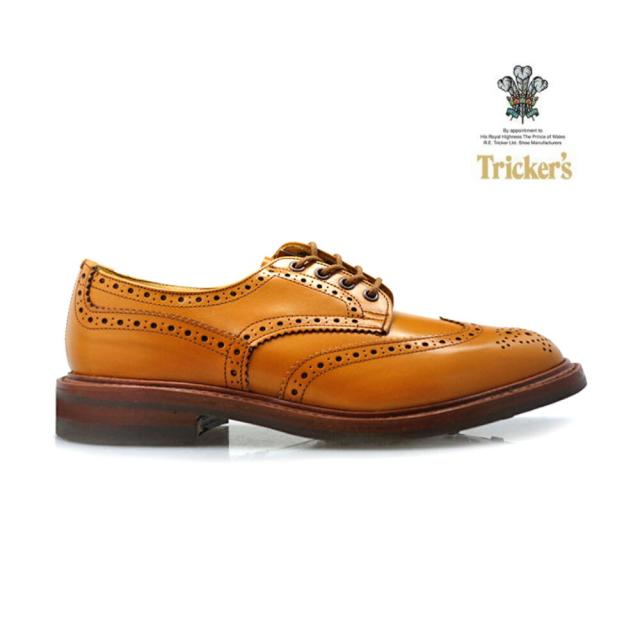 Tricker's バートン　エイコーンアンティーク　ダイナイトソール Tricker's トリッカーズ メンズ ウィングチップ バートン
