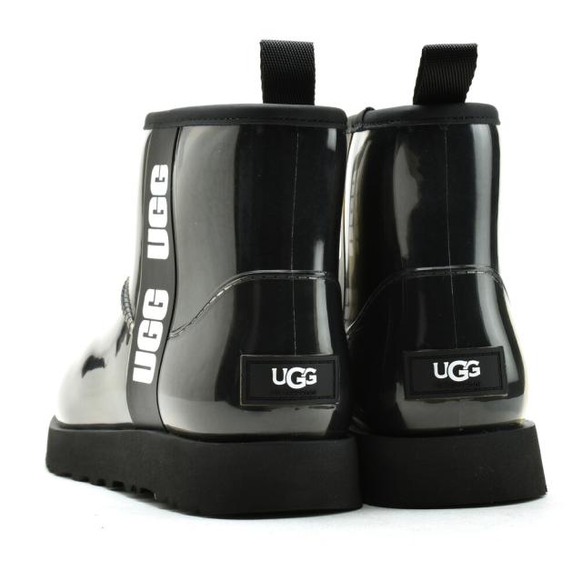 アグ ブーツ レディース レインブーツ クラシック クリア ミニ ショートブーツ ブラック ベージュ UGG CLASSIC CLEAR MINI【送料無料】_3