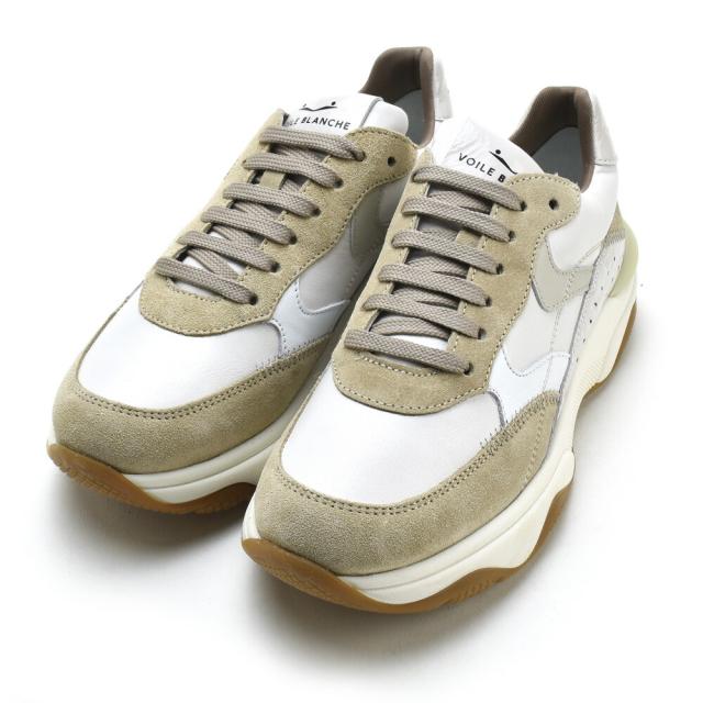 ボイルブランシェ VOILE BLANCHE スニーカー レディース ダッドスニーカー ローカット シューズ 靴 ベージュ FRESH【送料無料】_1