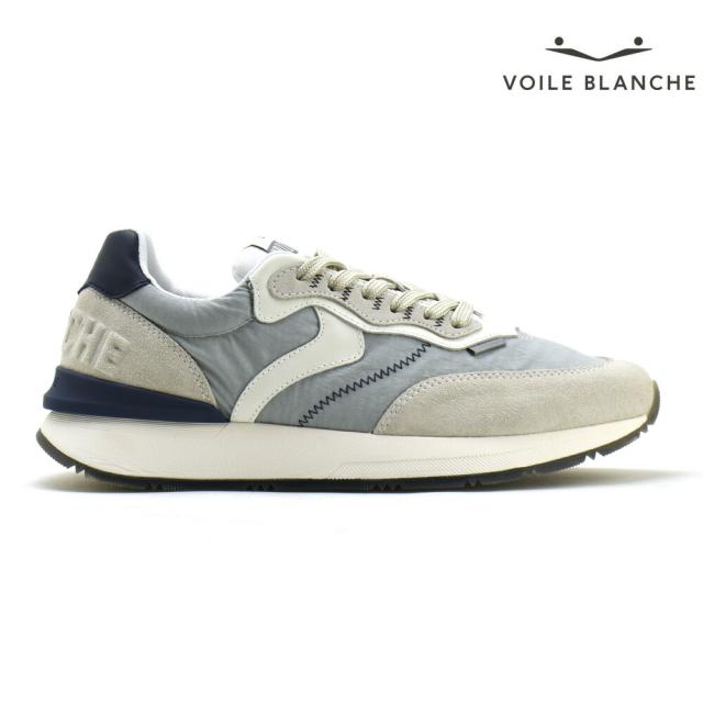 ボイルブランシェ VOILE BLANCHE スニーカー メンズ ローカットスニーカー シューズ 靴 アイス グレー QWARK EASY MAN【送料無料】