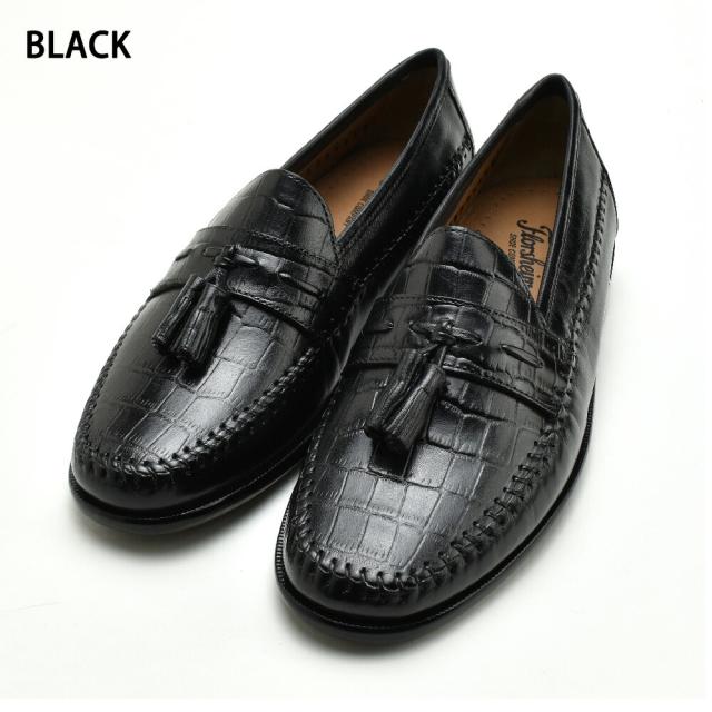 フローシャイム ピサ ローファー メンズ タッセルローファー革靴 ブラック コニャック 黒 茶 FLORSHEIM Pisa Moc Toe Tassel【送料無料】 フローシャイム ピサ ローファー メンズ タッセルローファー革靴