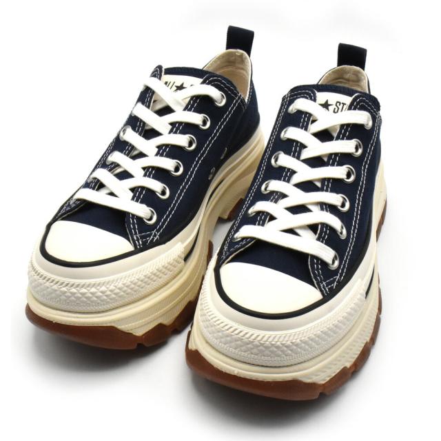 コンバース CONVERSE トレックウエーブ OX レディース スニーカー ローカット ミッドナイトネイビー ALL STAR TREKWAVE OX【送料無料】_2