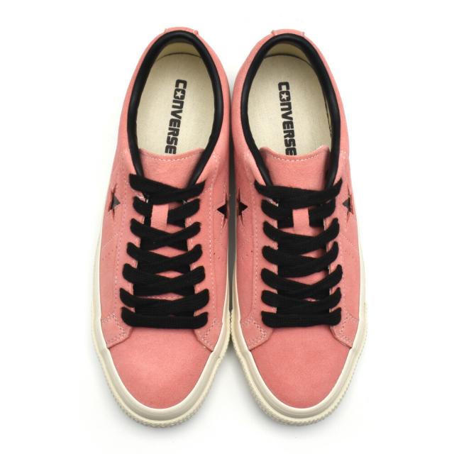 コンバース CONVERSE ONE STAR SUEDE ワンスター スエード レディース スニーカー ローカット ピンク DUSTY PINK 33702420【送料無料】_5