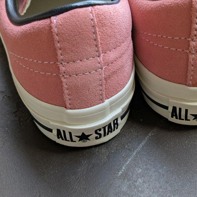 コンバース CONVERSE ONE STAR SUEDE ワンスター スエード レディース スニーカー ローカット ピンク DUSTY PINK 33702420【送料無料】_7
