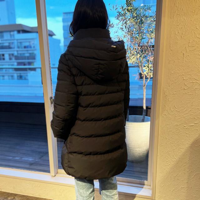 ヘルノ HERNO ダウンジャケット レディース ダウンコート ファンクショナルワードローブ フード付き 撥水 ブラック 黒 FUNCTIONAL WARDROBE【送料無料】_2